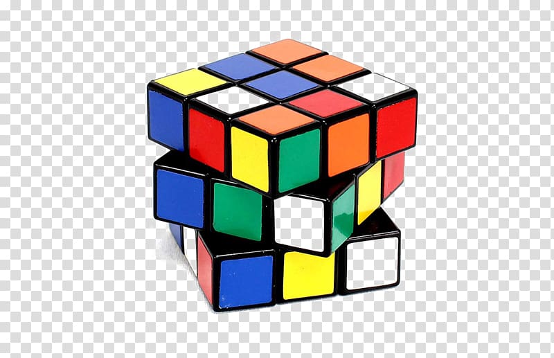 Rubik\'s Cube Puzzle Puzz 3D Drain Your Brain, cube transparent background PNG clipart