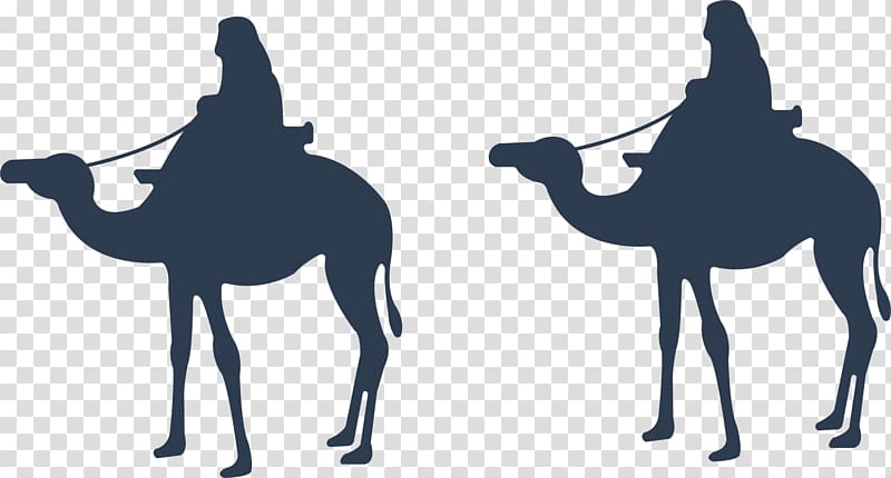 person riding camel , Dromedary Cartoon Eid al-Adha, Purple cartoon Camel transparent background PNG clipart