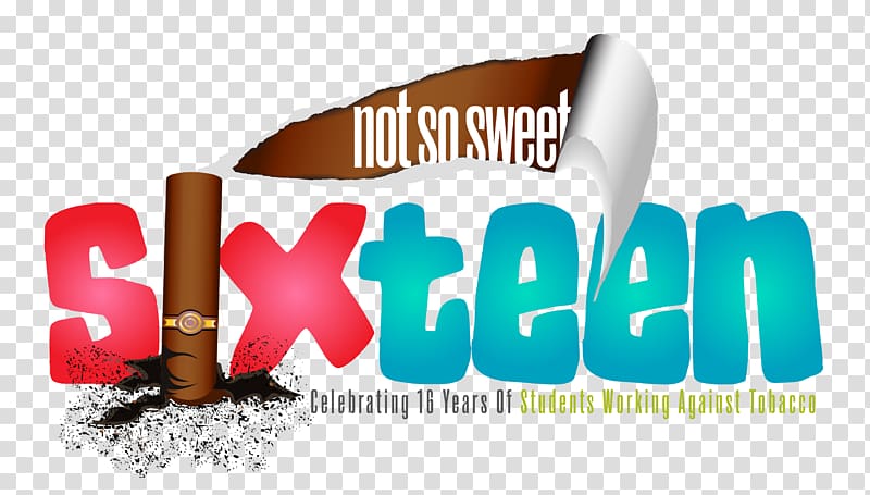 T-shirt Students Working Against Tobacco Sleeve, sweet 16 transparent background PNG clipart