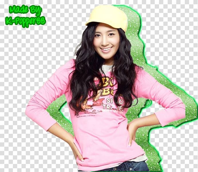 Kwon Yuri South Korea Girls' Generation Desktop The Baddest Female, Glitter Green transparent background PNG clipart