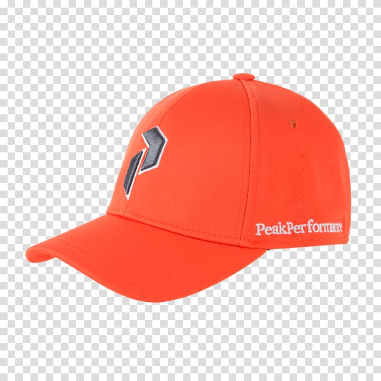 Baseball cap Red Orange T-shirt Blue, peak cap transparent background PNG clipart