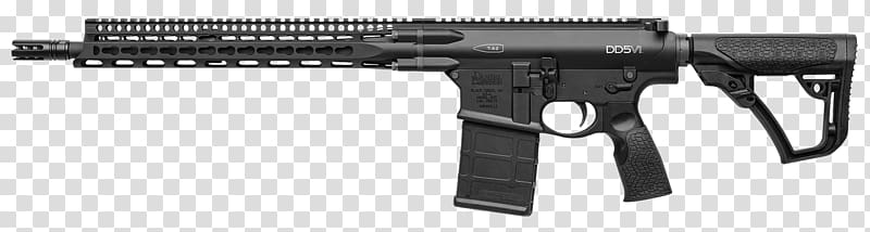 Trigger Assault rifle Daniel Defense M4 carbine ArmaLite AR-10, Semi-automatic Firearm transparent background PNG clipart