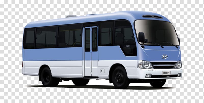 Hyundai County Bus Commercial vehicle Car, bus transparent background PNG clipart