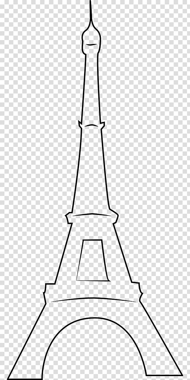 Eiffel Tower Black and white Drawing , eiffel tower transparent background PNG clipart