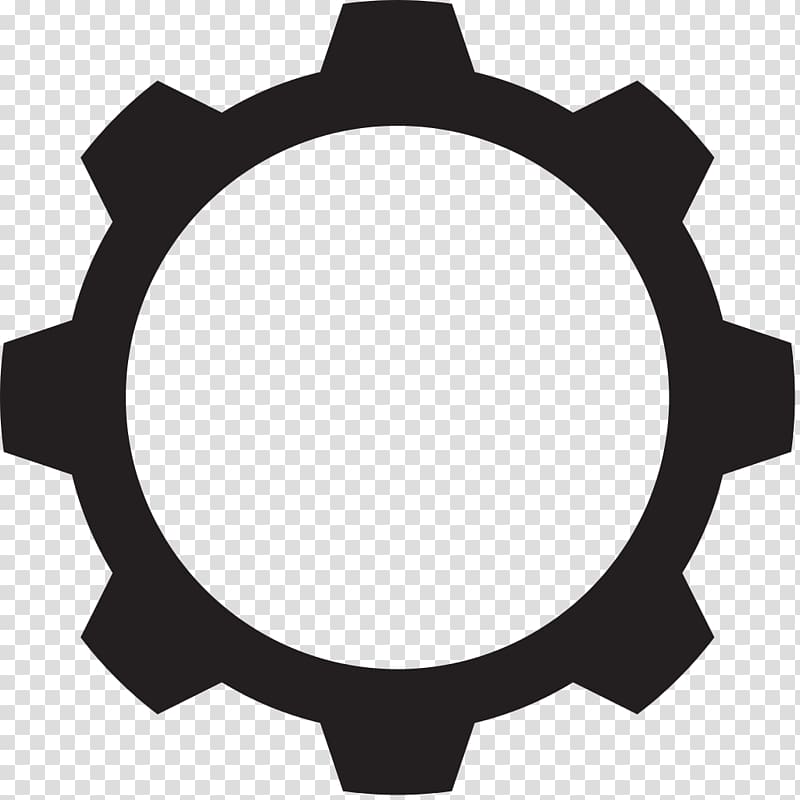 black gear art, Gear Computer Icons , gears transparent background PNG clipart