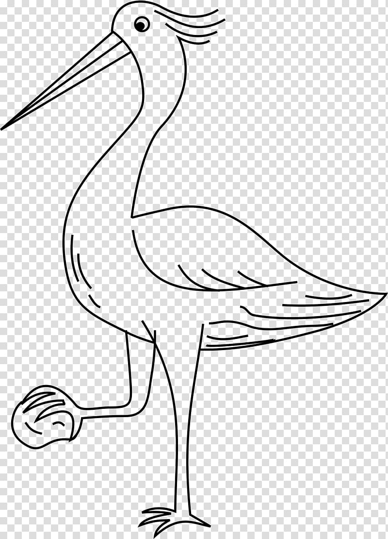 Heron Coloring book Drawing Bird , Bird transparent background PNG clipart