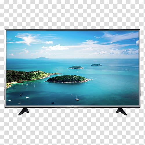 LG UH605V 4K resolution LED-backlit LCD Smart TV, lg tv transparent background PNG clipart