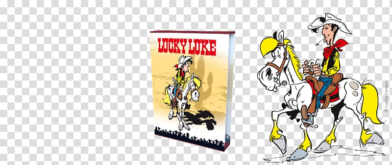 Lucky Luke Sammelbox leer Text Banner Book Loose leaf, Lucky Luke transparent background PNG clipart