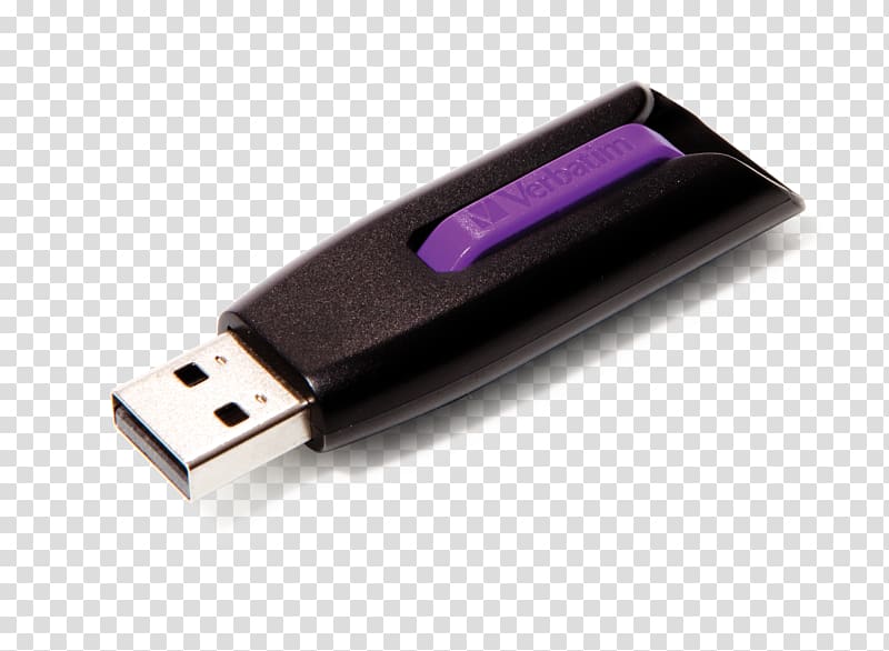 USB Flash Drives USB 3.0 Computer data storage Mitsubishi Kagaku Media, pendrive transparent background PNG clipart