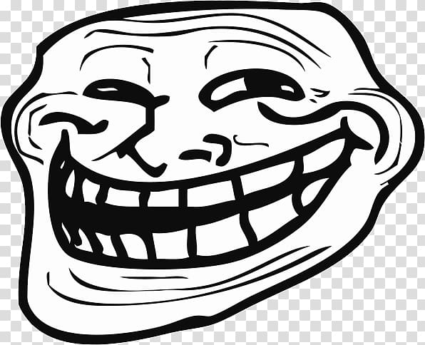 Trollface PNG transparent image download, size: 800x690px