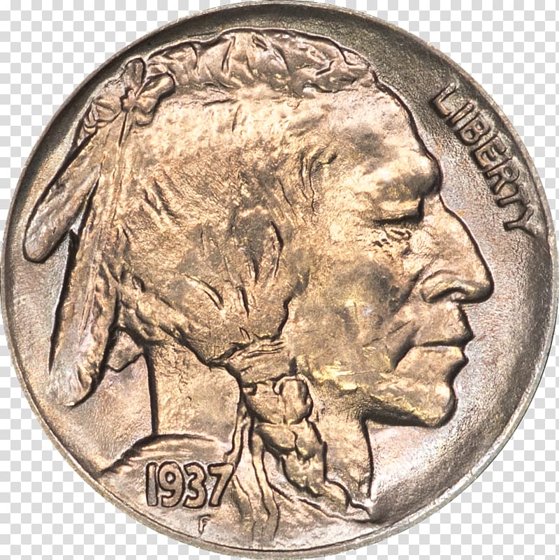 Dime Buffalo nickel Hobo nickel Coin, Coin transparent background PNG clipart