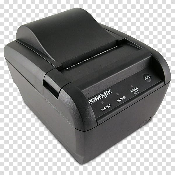 Point of sale Posiflex Thermal printing Label printer, printer transparent background PNG clipart