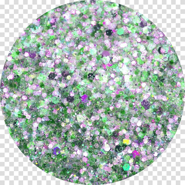 Glitter Pearlescent coating Cosmetics Bulk purchasing Purple, Glitter Green transparent background PNG clipart