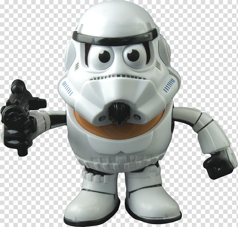 Mr. Potato Head Stormtrooper Toy Star Wars: The Clone Wars, stormtrooper transparent background PNG clipart