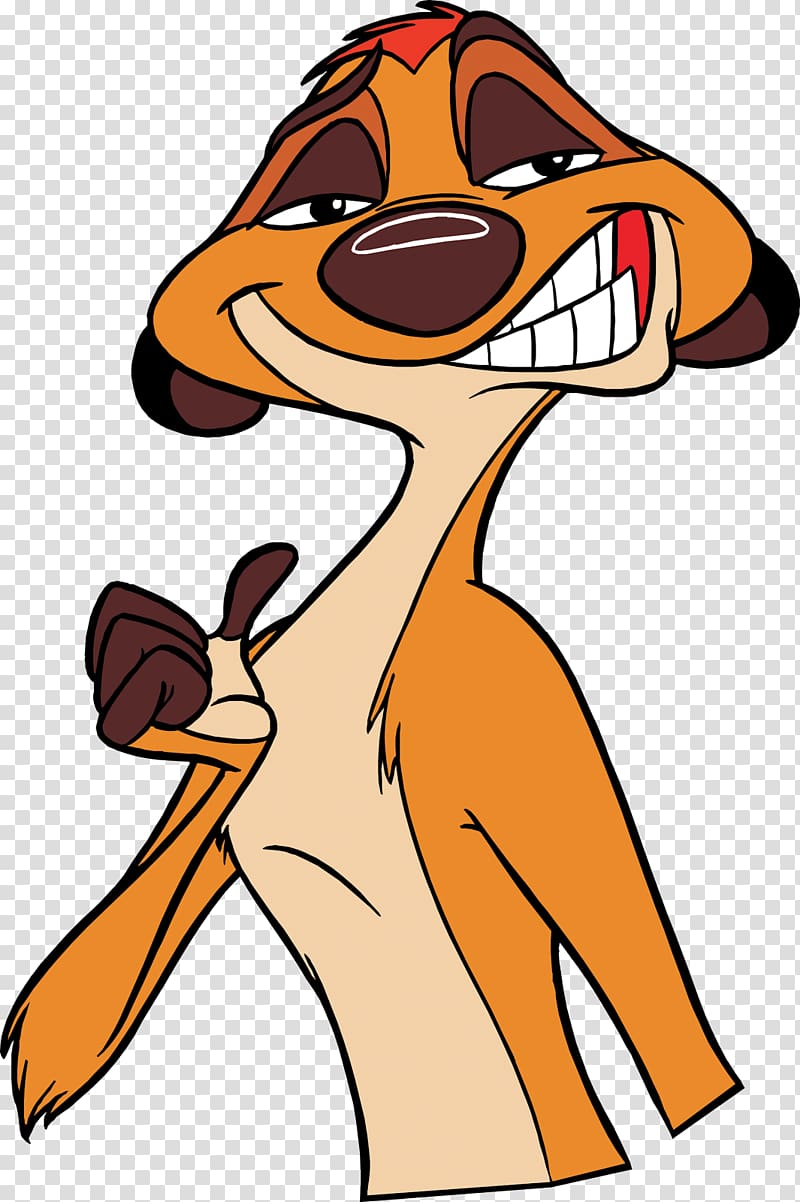 Simba Meerkat Timon and Pumbaa Timon and Pumbaa, cartoon characters transparent background PNG clipart