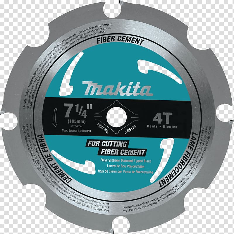 Circular saw Blade Makita Cutting, Saw Blade transparent background PNG clipart