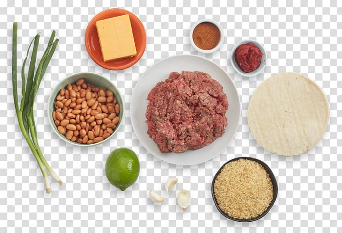 Vegetarian cuisine Tex-Mex Crispy fried chicken Mexican cuisine Chili con carne, Ground beef transparent background PNG clipart