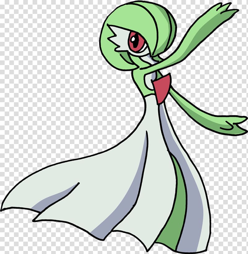 Pokémon Ruby and Sapphire Gardevoir Ralts Art , amime transparent background PNG clipart