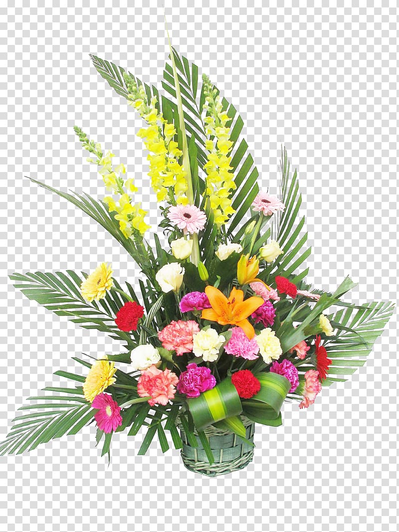 Flower Computer file, Opening flower baskets transparent background PNG clipart