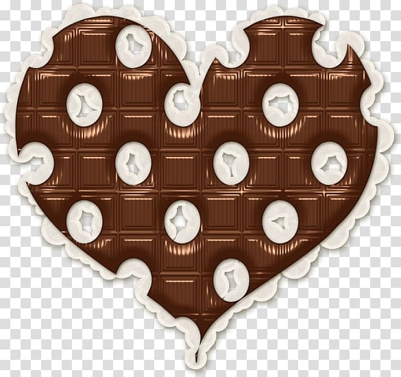تم تولد و لوازم تولد هپی پیک Birthday Chocolate cake Shopping, chocolate heart transparent background PNG clipart