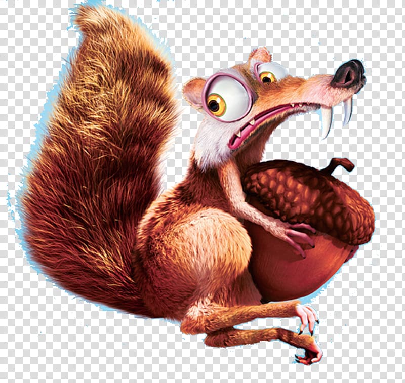 Ice Age 2: The Meltdown Manfred Scrat Film, ice age transparent background PNG clipart