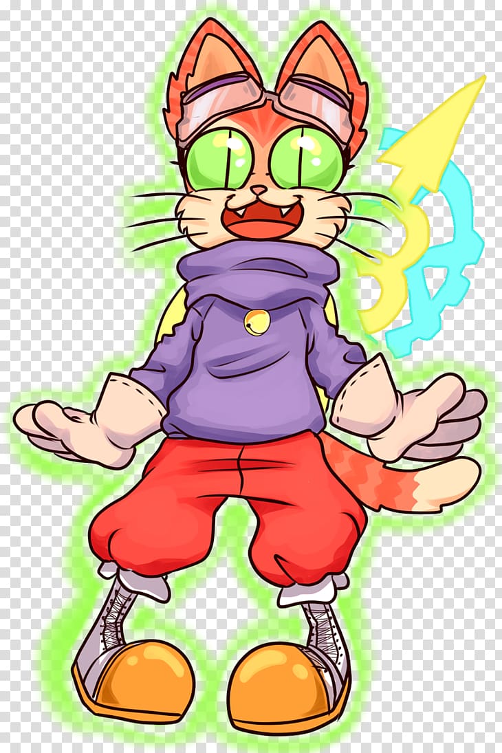 Blinx: The Time Sweeper Fan art Drawing, fan transparent background PNG clipart