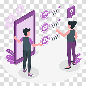 illustration, Features Overview, options, phone, setup, product, settings, demo, features, overview, devices transparent background PNG clipart thumbnail