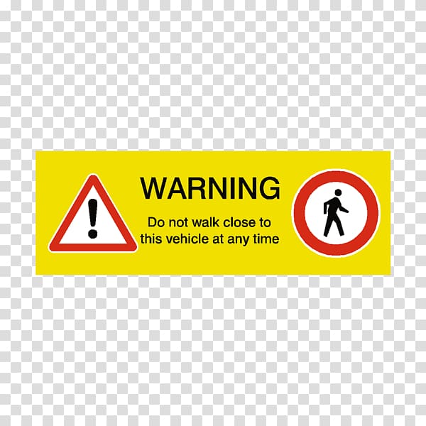 Warning sign Vehicle Hazard symbol Pedestrian, fire letter transparent background PNG clipart
