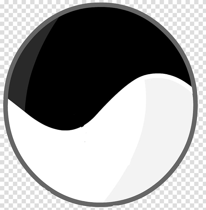 Yin and yang Black and white, web page transparent background PNG clipart