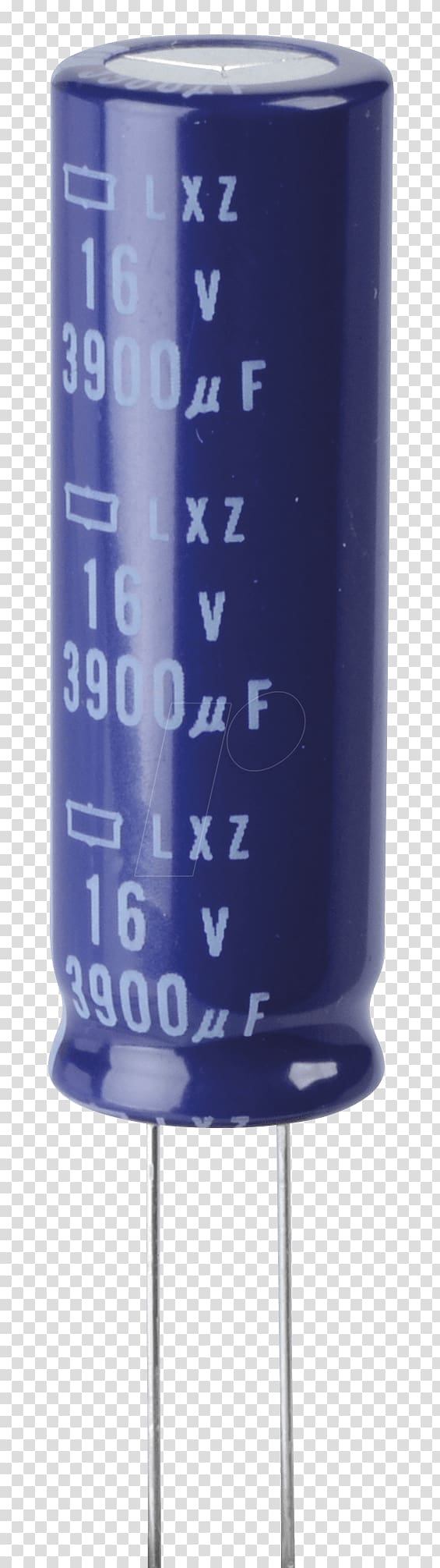Capacitor Cobalt blue, design transparent background PNG clipart