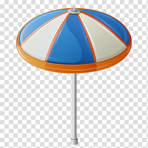 Sandy Beach Vacation Umbrella Seaside resort, Sun umbrella cartoon transparent background PNG clipart