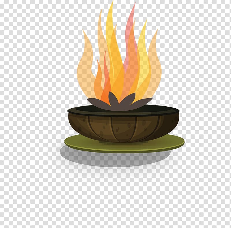 Table Fire pit Flame, fire transparent background PNG clipart