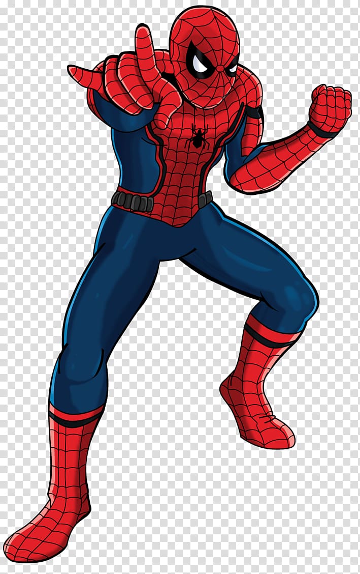 Spider-Man illustration, Spider-Man 2099 Captain America Iron Man, Spider-Man transparent background PNG clipart