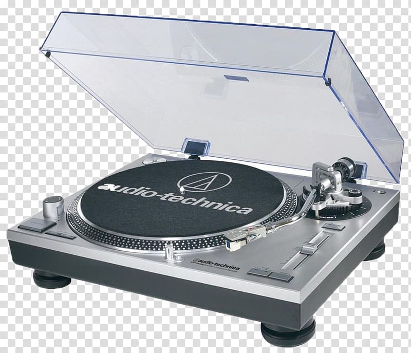 Phonograph record Direct-drive turntable Turntablism Audio-Technica AT-LP120, Turntable transparent background PNG clipart