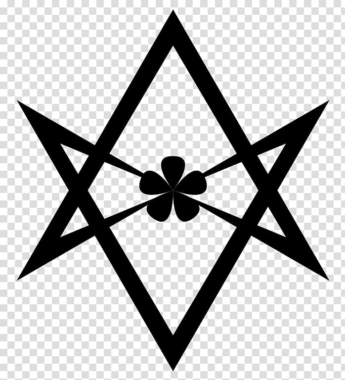 Libri of Aleister Crowley Abbey of Thelema Unicursal hexagram, symbol transparent background PNG clipart