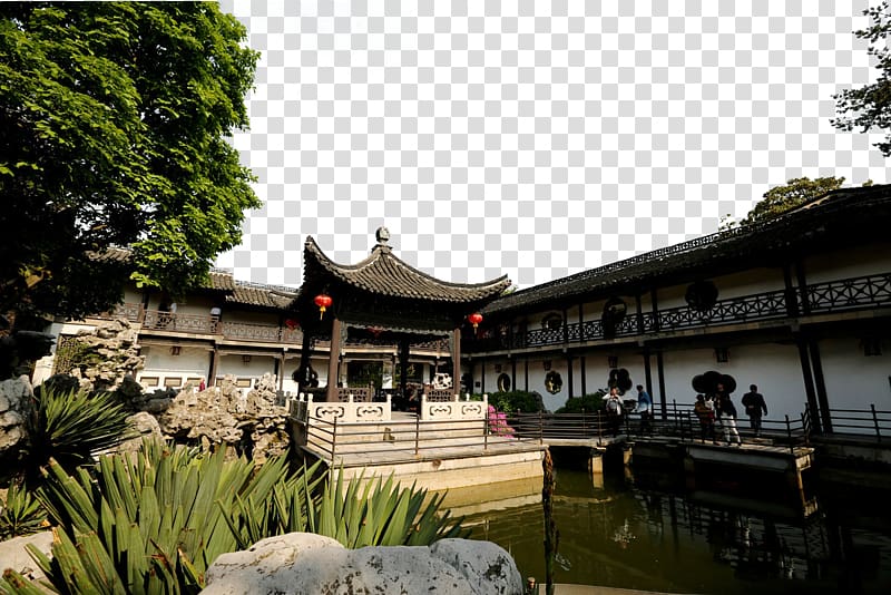 He Garden Tourist attraction, Yangzhou Ho Park transparent background PNG clipart