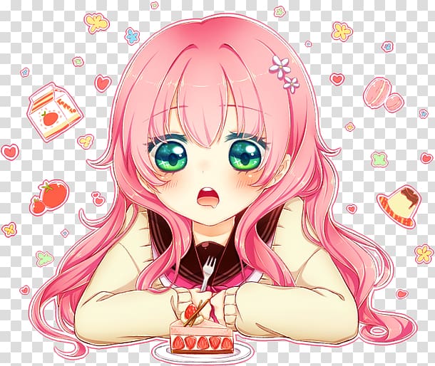 MyAnimeList , girl face transparent background PNG clipart