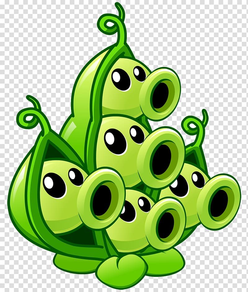 Plants vs. Zombies 2: It\'s About Time Plants vs. Zombies Heroes Snow pea Plants vs. Zombies: Garden Warfare, peas transparent background PNG clipart