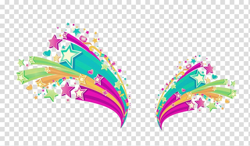 Raster graphics , Creative Star transparent background PNG clipart