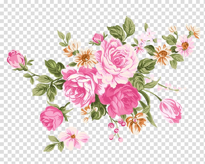 Beach rose Flower Watercolor painting, watercolor flowers header box transparent background PNG clipart
