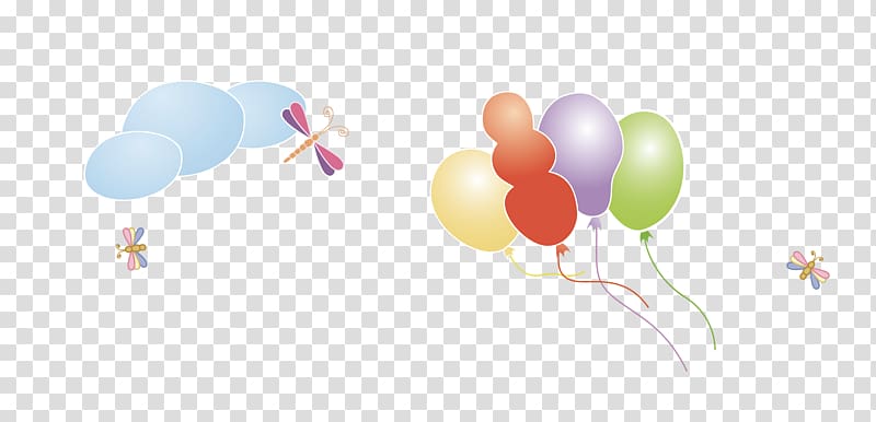 Balloon , balloon dragonfly transparent background PNG clipart