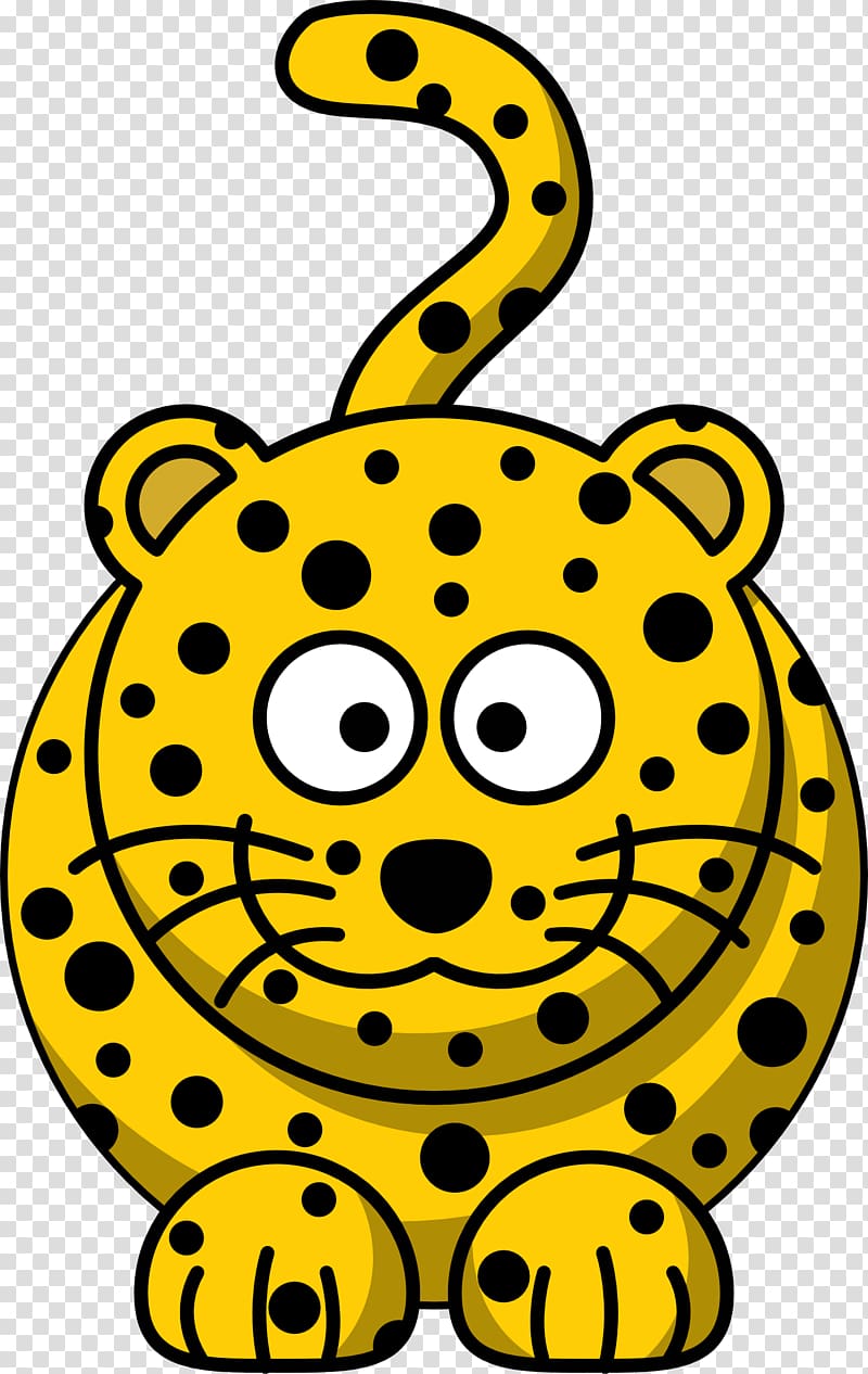 Amur leopard Cheetah Indian leopard Indochinese leopard Felidae, Cartoon Leopard transparent background PNG clipart