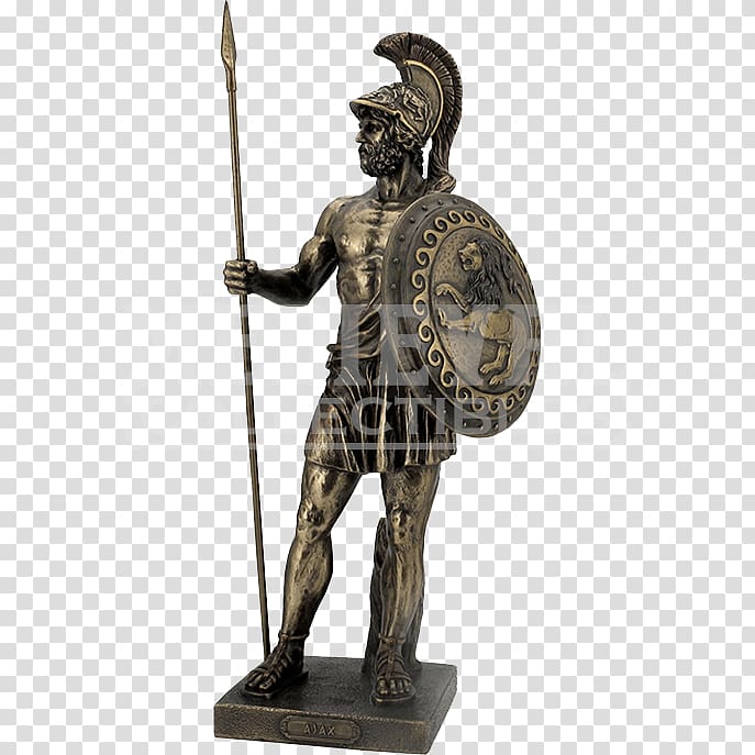 Ajax the Great Statue Trojan War Bust Atlas, hero transparent background PNG clipart