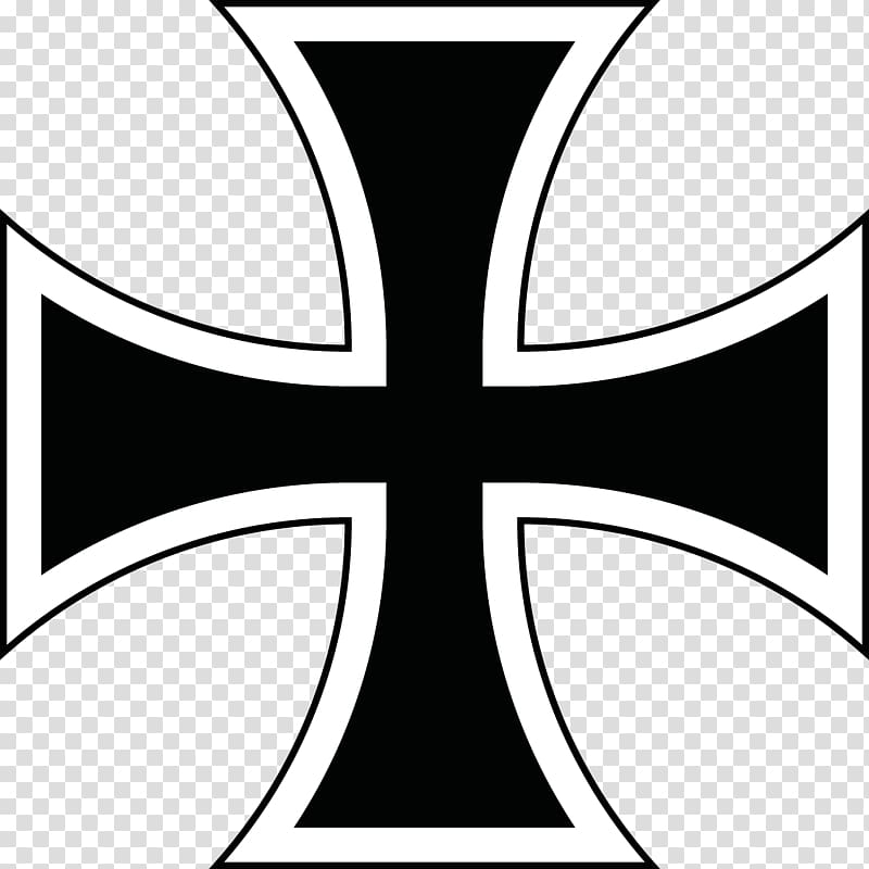 Iron Cross Christian cross Symbol, cross transparent background PNG clipart