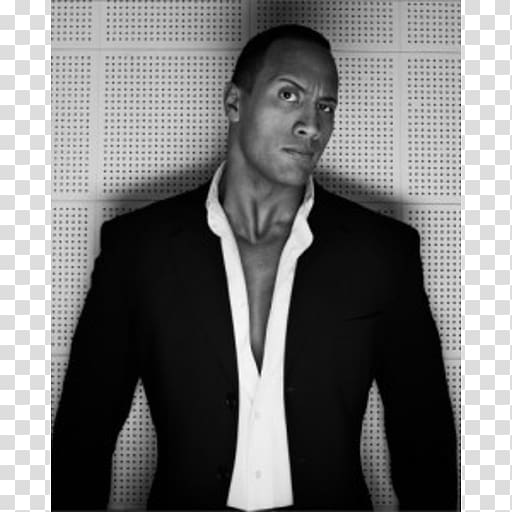 Dwayne Johnson The Rundown Actor Black and white , dwayne johnson transparent background PNG clipart