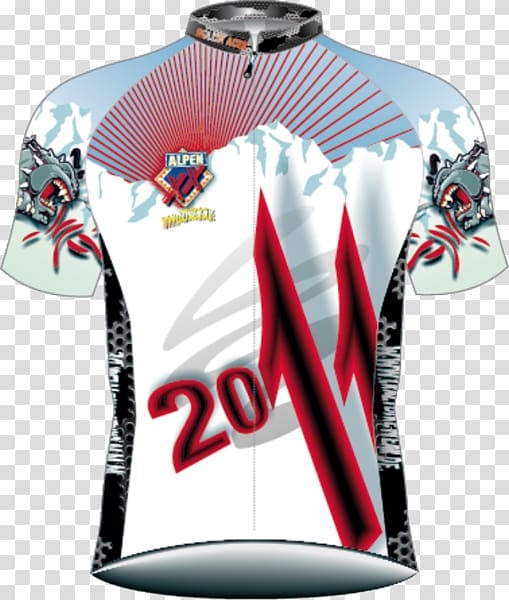 Cykelkläder Jersey Baseball uniform Bicycle T-shirt, alps transparent background PNG clipart