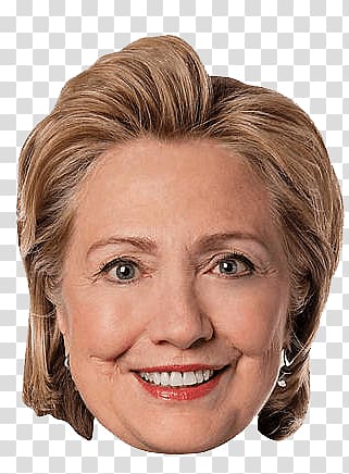 Hillary Clinton, Face Clinton transparent background PNG clipart