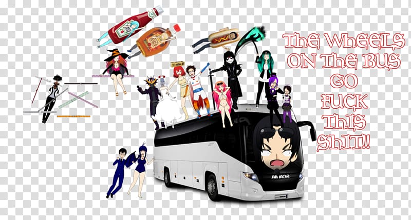 Artist, wheels on the bus transparent background PNG clipart