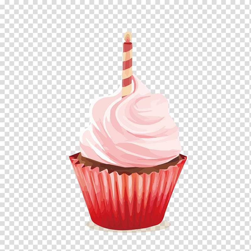 Cupcake Birthday cake Egg tart Princess cake, Small birthday cake transparent background PNG clipart