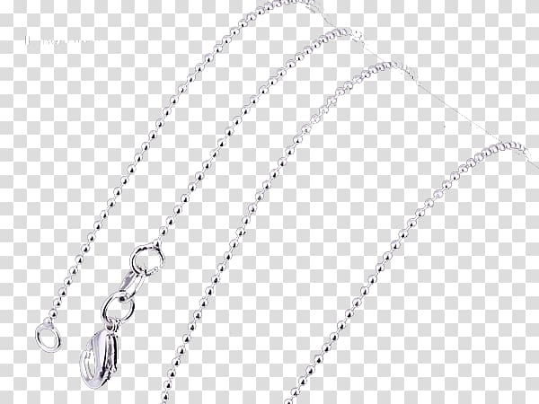 Jewellery Silver Designer, Real shot silver chain transparent background PNG clipart